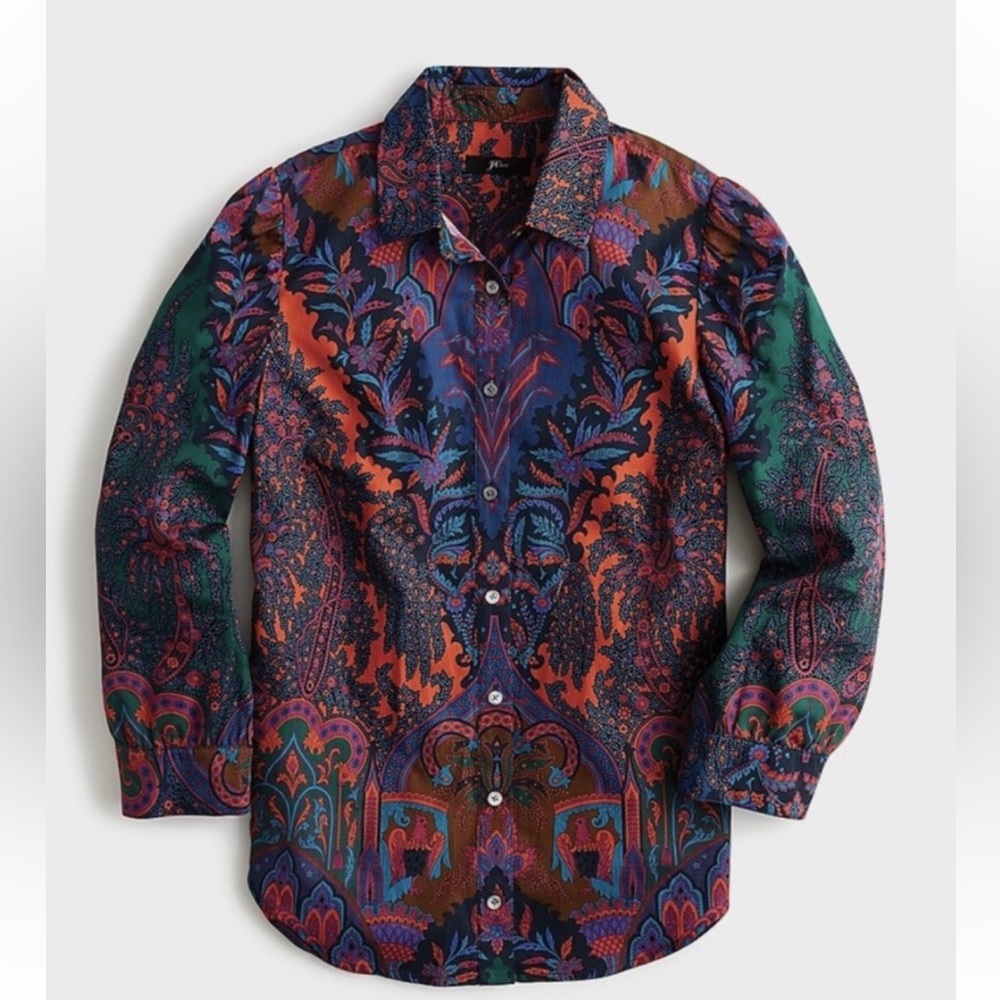 J Crew Pasley Women's Button Down